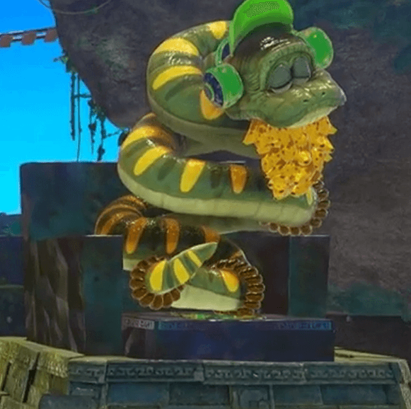 Snake Elder DLC Statue