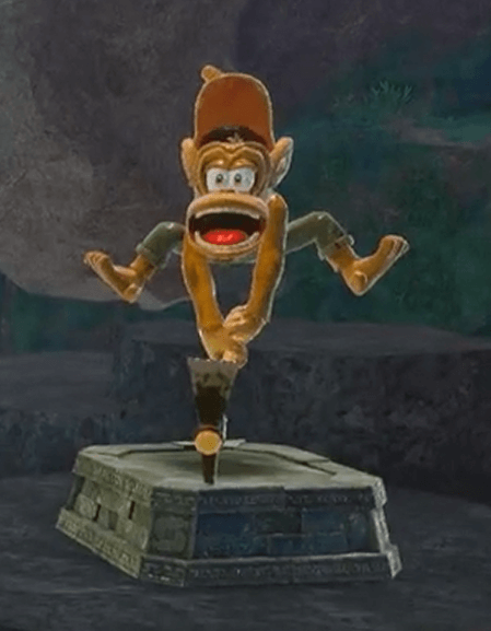 Prospector Monkey DLC Statue