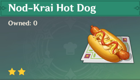Genshin Impact - How to Get Nod-Krai Hot Dog and Effects
