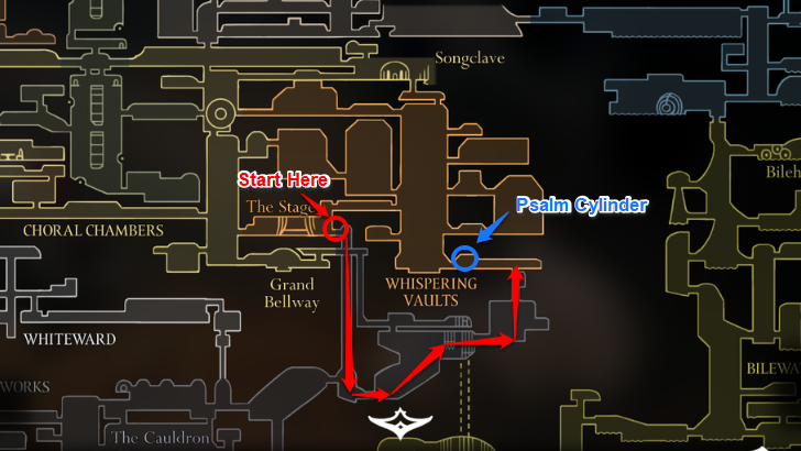 Psalm Cylinder Underworks (Map)