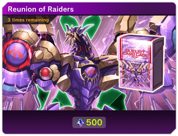 Master Duel - Reunion of Raiders Structure Deck in Store