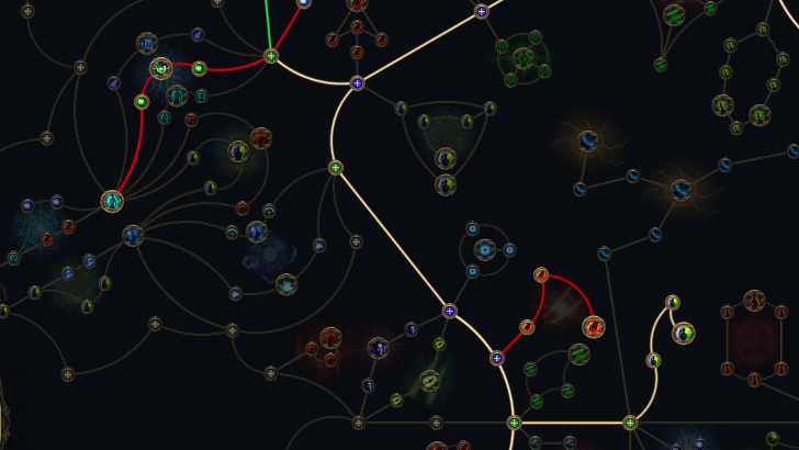 Path of Exile 2 Subterfuge Mask Blinding Strike and Flow Like Water