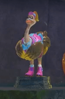 Ostrich DLC Statue