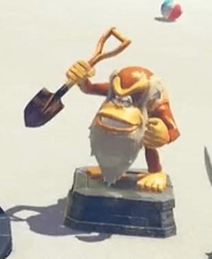 Cranky Kong DLC Statue