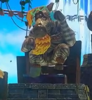 Zebra Elder DLC Statue