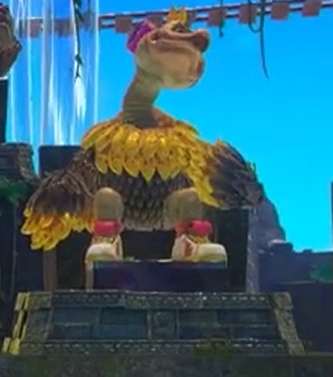 Ostrich Elder DLC Statue
