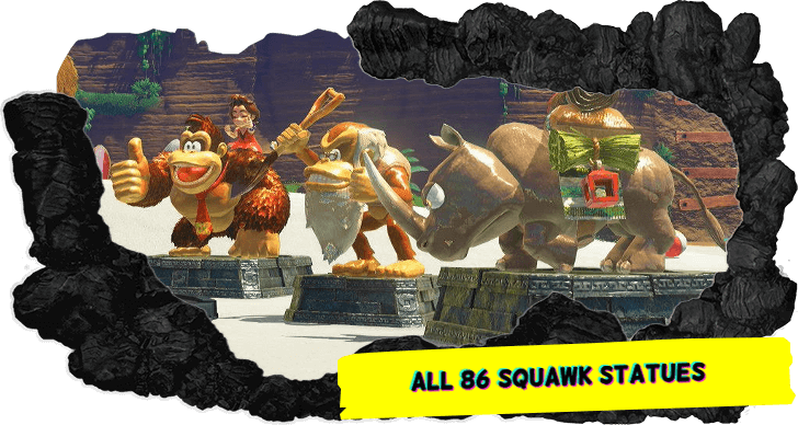 All 86 Squawk Statues