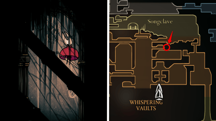 Whispering Vaults Silkeater Location