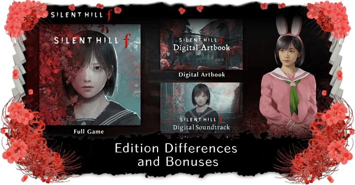 Silent Hill f Edition Differences and Bonuses