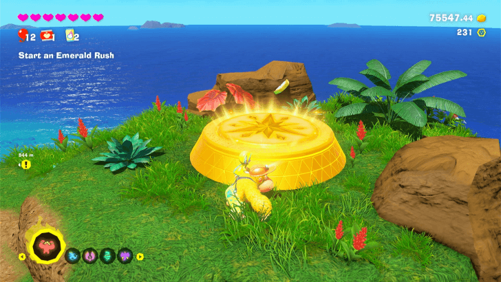 Blasting for Gold Bonus Stage Overworld