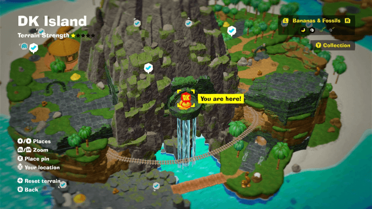 Bombing for Gold Bonus Stage Map Location