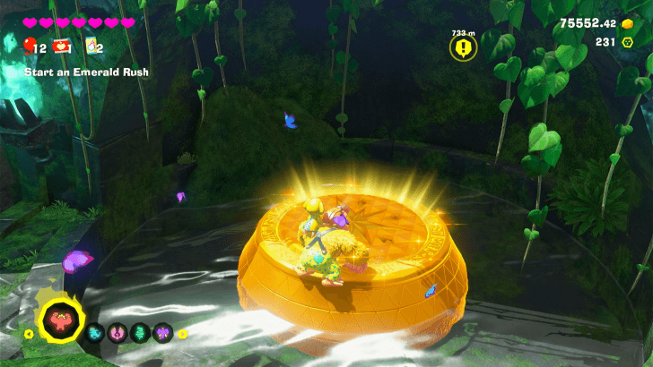 Bombing for Gold Bonus Stage Overworld