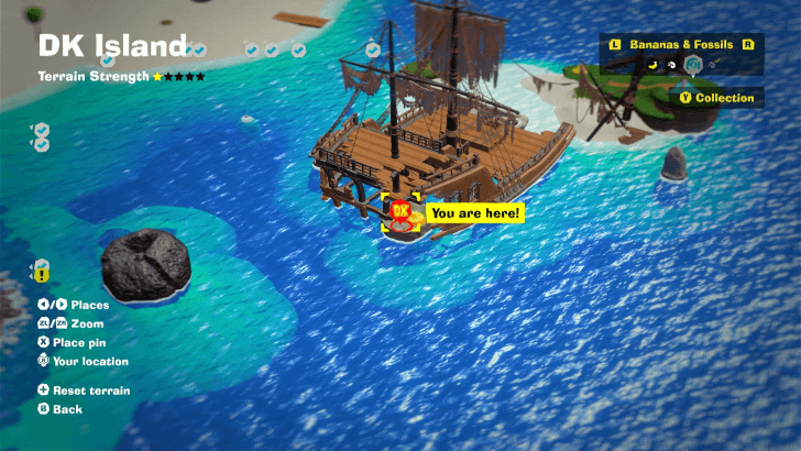 Bouncing for Gold Bonus Stage Map Location