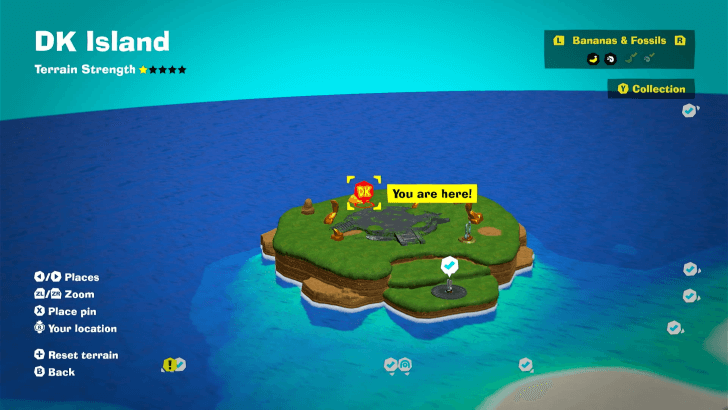 Quaking for Gold Bonus Stage Map Location