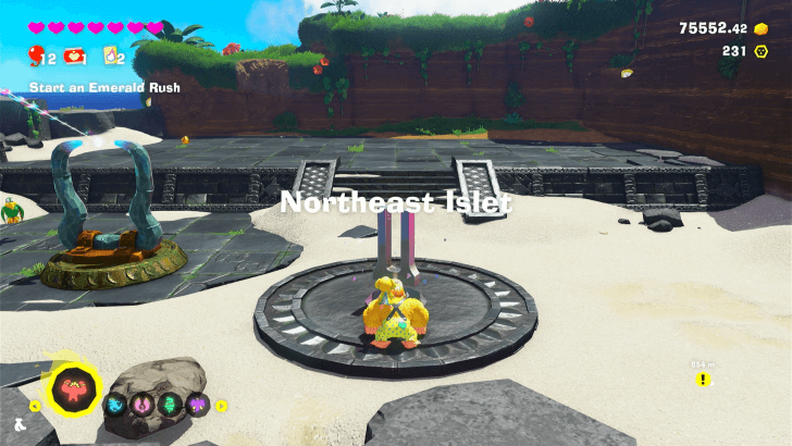 Northeast Islet Checkpoint Checkpoint Overworld Location