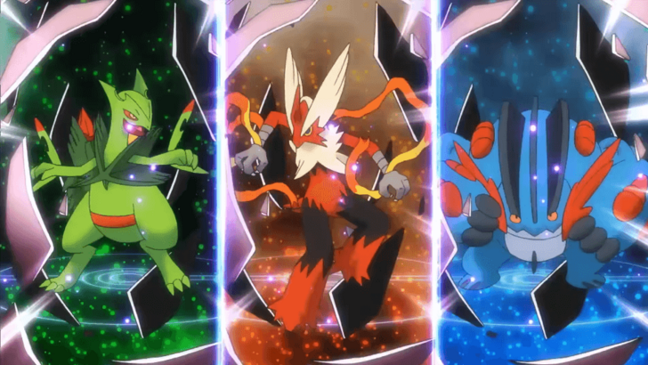 Mega Hoenn Starters