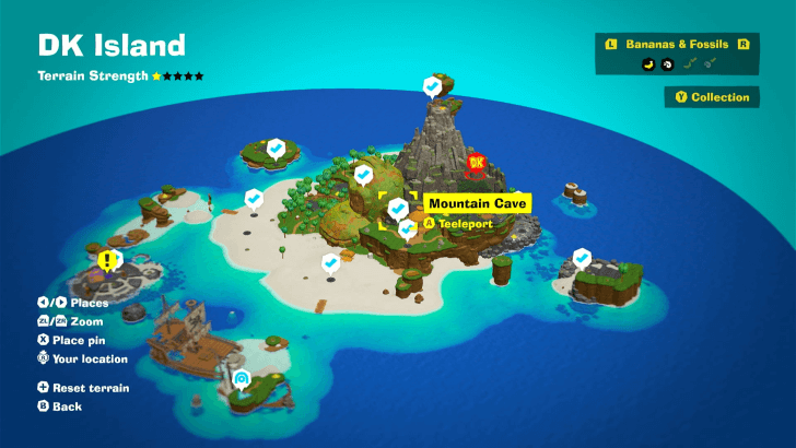 Mountain Cave Checkpoint Checkpoint Map Location