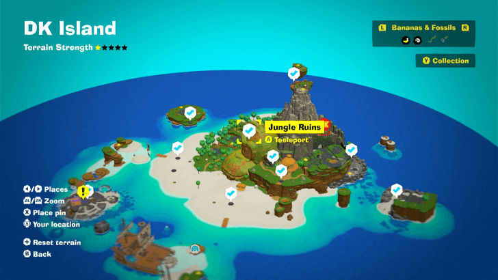 Jungle Ruins Checkpoint Checkpoint Map Location