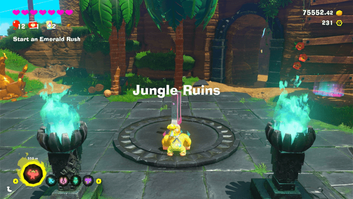 Jungle Ruins Checkpoint Checkpoint Overworld Location