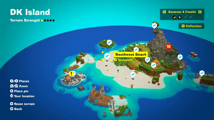 Southwest Beach Checkpoint Checkpoint Map Location