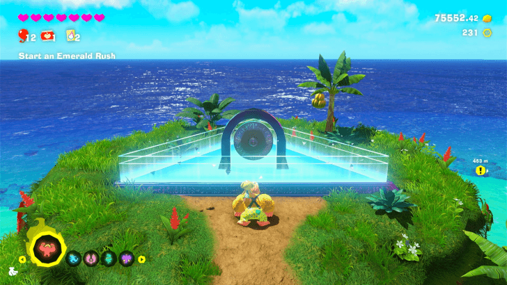 DK Island Warp Gong Overworld