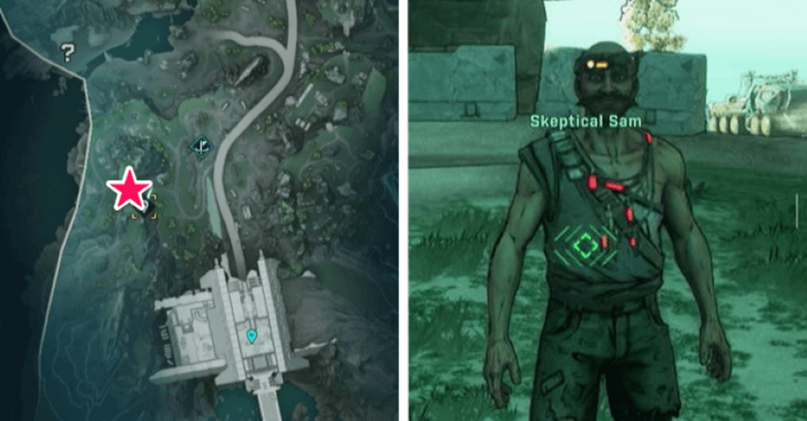 Borderlands 4 Skeptical Sam Location