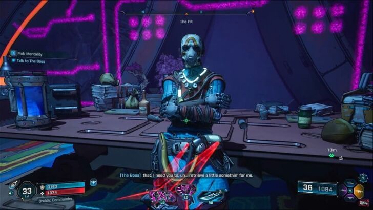 Borderlands 4 Talk to The Boss