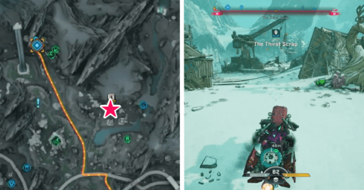 Borderlands 4 The Thirst Scrap Location