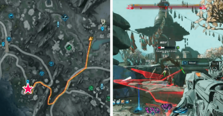 Borderlands 4 The Gilded Drop Location