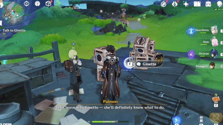 Genshin - The Last Step of Testing Quest