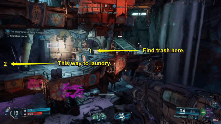 Borderlands 4 - Trash to Laundry