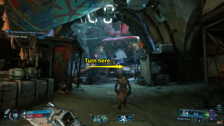 Borderlands 4 - Chair Part Turn Right