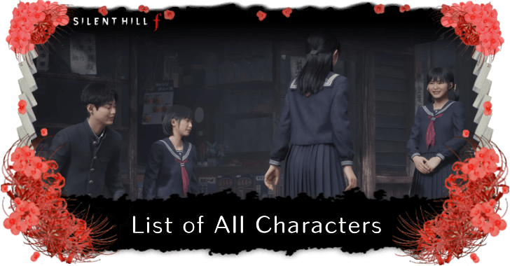 Silent Hill f List of All Characters