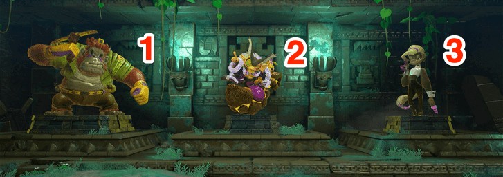 Mountain Cave 2F Statues