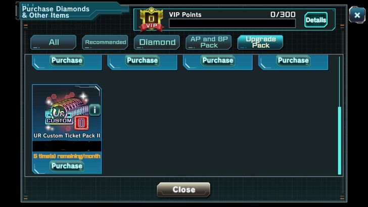 UR Custom Ticket Pack