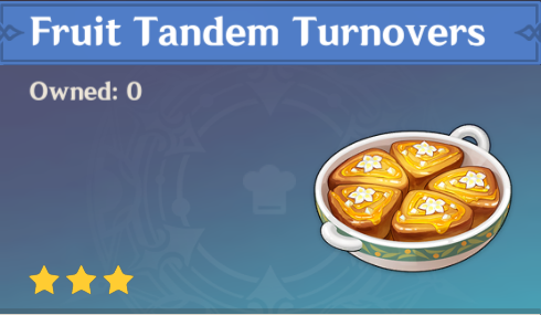Genshin Impact - How to Get Fruit Tandem Turnovers and Effects