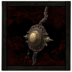 Path of Exile 2 (PoE 2) - Sun Clan Raider Buckler Skin