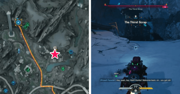 Borderlands 4 Thirst Scrap Location