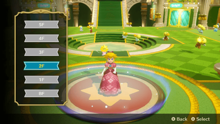 Princess Peach Showtime - Star Lift