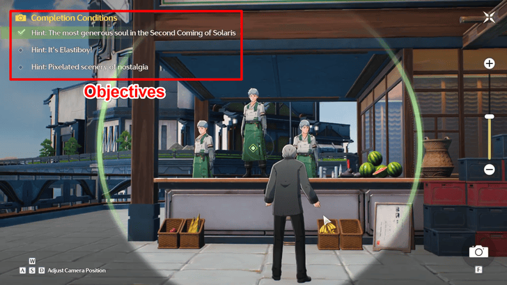 Wuthering Waves Use the Camera to Capture Game Bugs