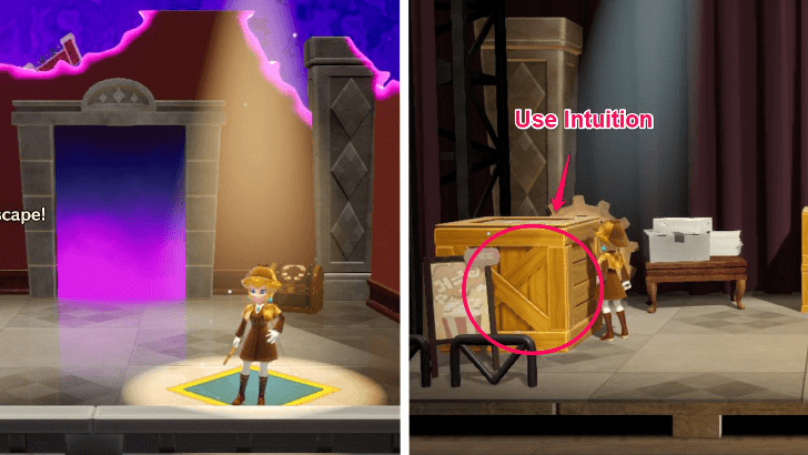 Princess Peach Showtime - The Dark Museum and Purple Mystery Sparkle Gem 4