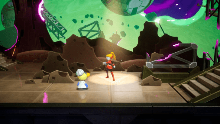 Princess Peach Showtime - Dark Space and the Great Meteor Sparkle Gem 2