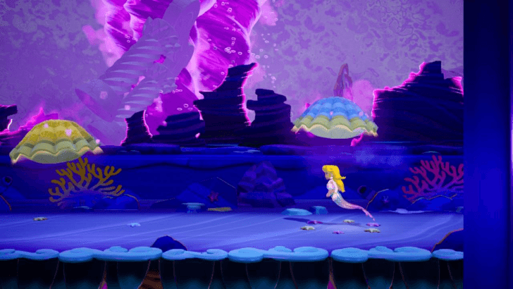 Princess Peach Showtime - The Dark Depths and the Swirling Currents Sparkle Gem 1