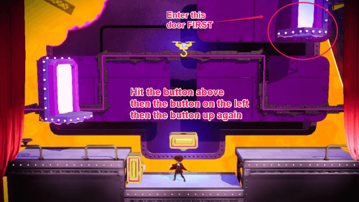 Princess Peach Showtime - The Dark Prison and the Dangerous Trap Dress Ribbon