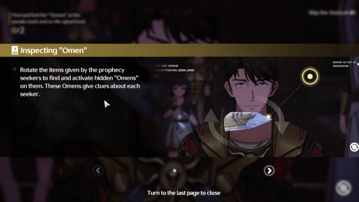 Inspecting Omens Tooltip