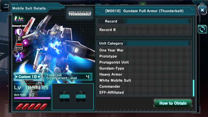 Gundam Full Armor Thunderbolt