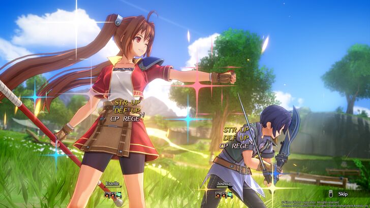 Trails in the Sky 1st Chapter Casting a Buffing Art