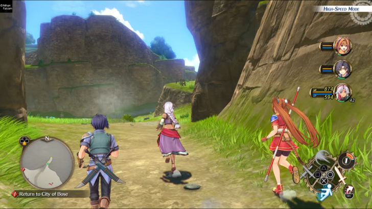 Trails in the Sky 1st Chapter High-Speed Mode