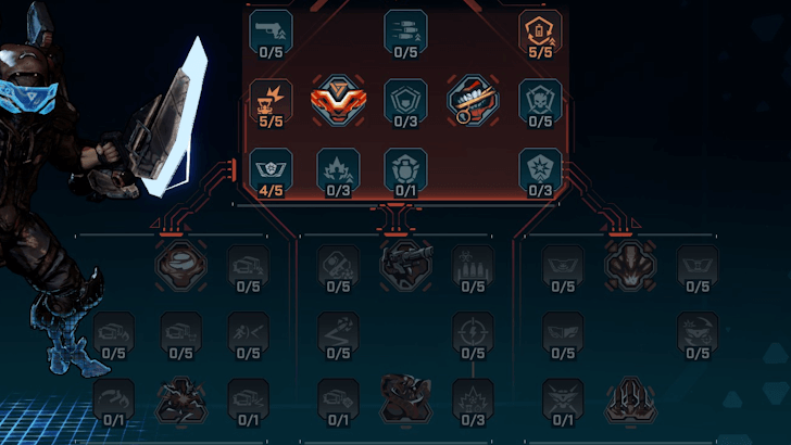 Rafa Arc-Knives Red Tree