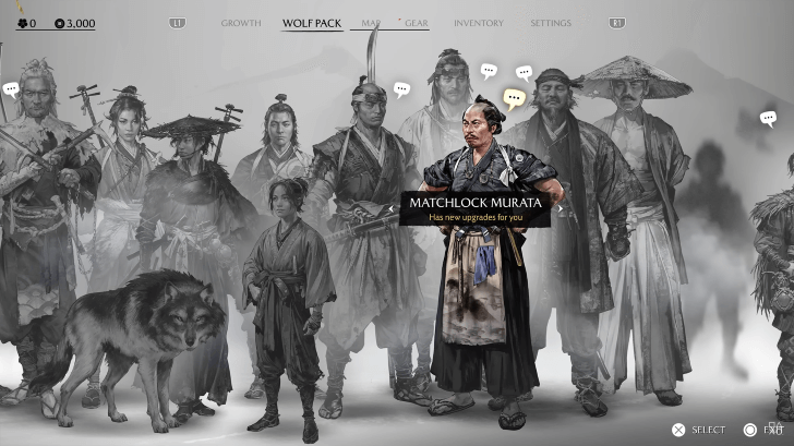 Ghost of Yotei - Wolf Pack